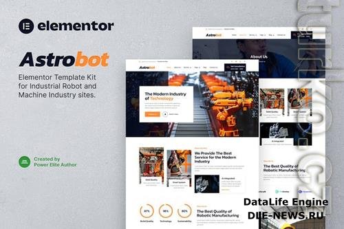 ThemeForest Astrobot - Industrial Robot & Machine Industry Elementor Template Kit 38136565