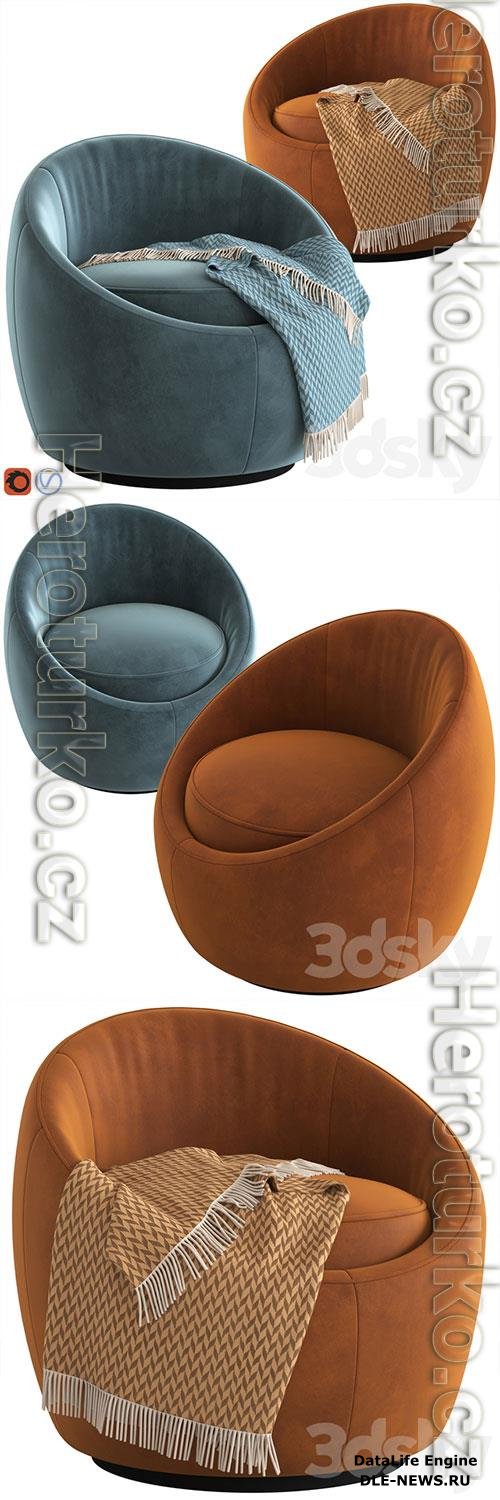 Globewest Kennedy Globe Chair 3D Model