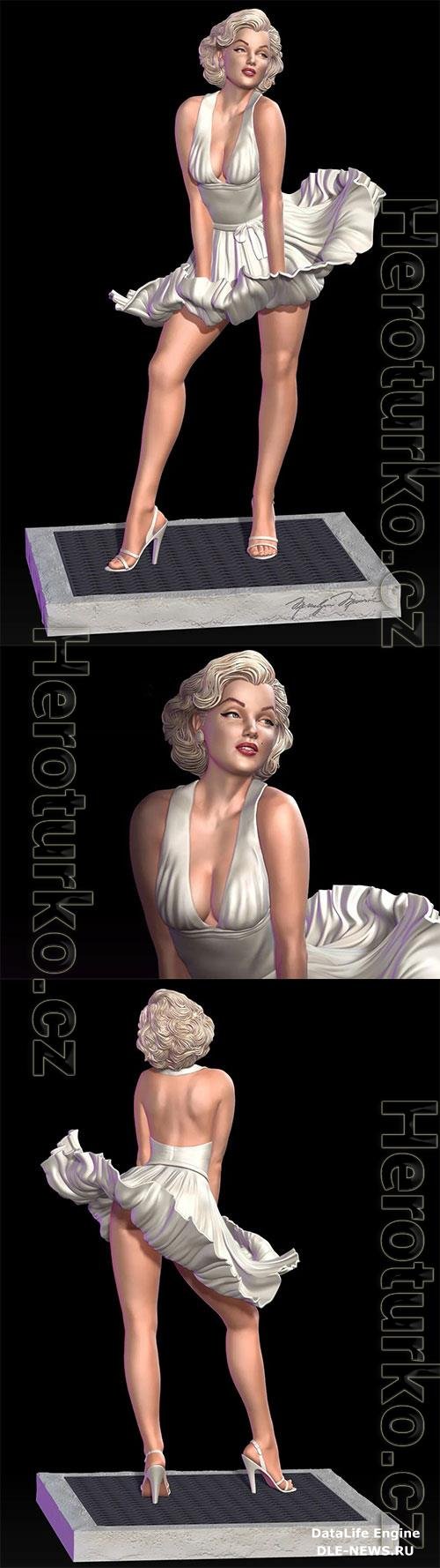 Marilyn Monroe 3D Print Model