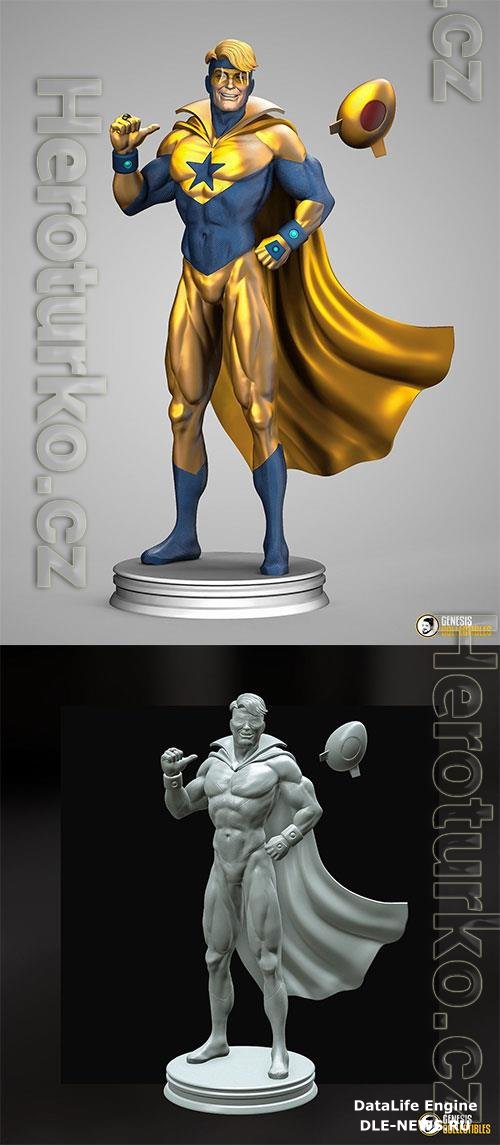 Booster Gold - DC comics 3D Print Model