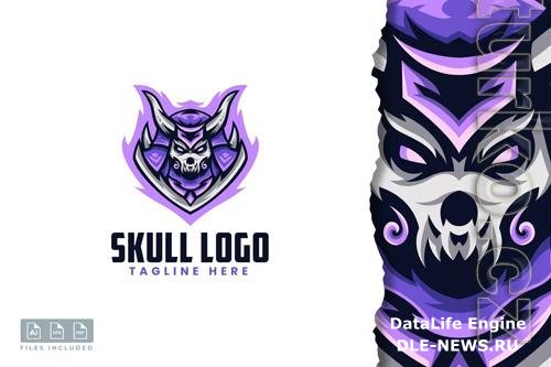 Samurai Head Logo Template