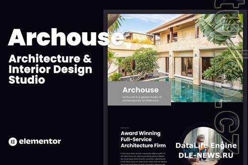 Archouse v3.4, 3.5, 3.6 - Architecture & Interior Design Studio Elementor Template Kit 38187222