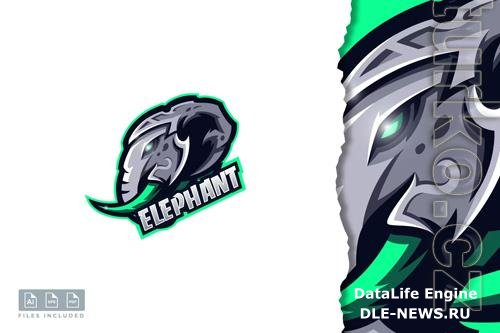 Elephant - Mascot & E-sport Logo