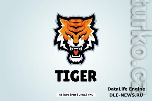 Tiger Mascot Logo