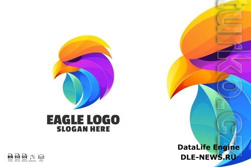 Eagle Gradient Logo Designs