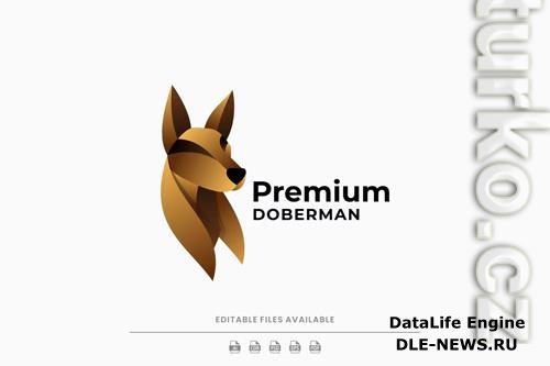 Doberman Gradient Logo