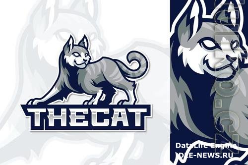 Cat - Mascot & Sport Logo