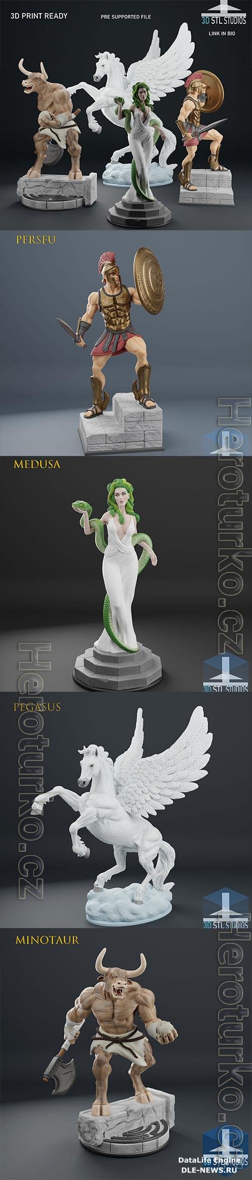 Mythological Beings Pack 1 3D Print Model