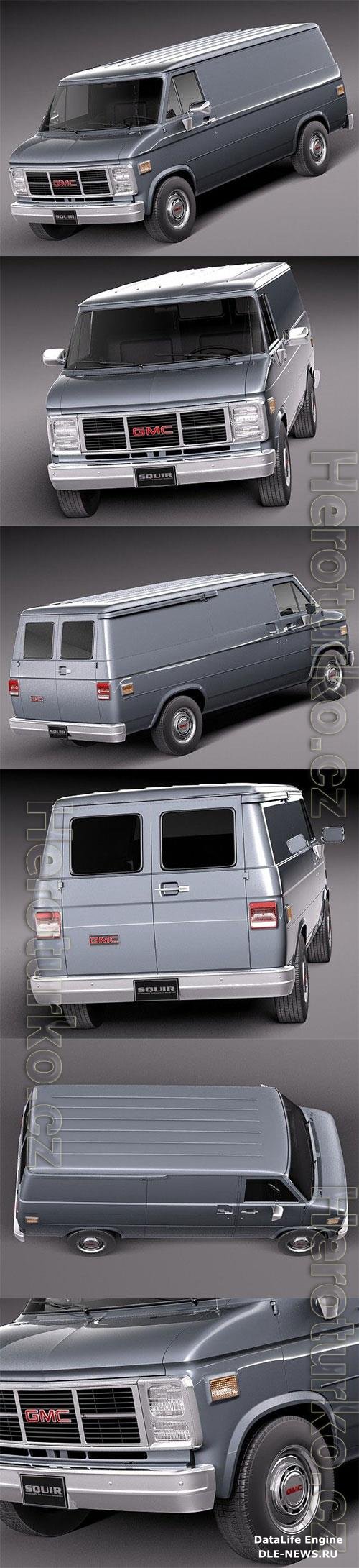 GMC vandura 1983-1991 3D Model