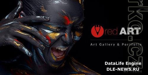 ThemeForest - Red Art v2.7 | Artist Portfolio WordPress Theme - 16153193