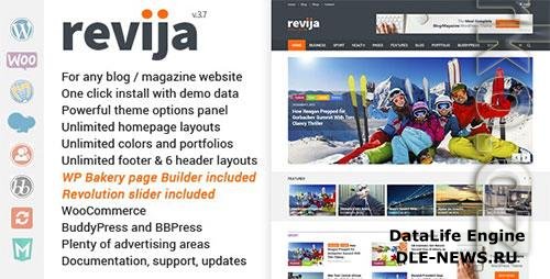 ThemeForest - Revija v3.7 - Blog/Magazine WordPress Theme - 14237091 - NULLED