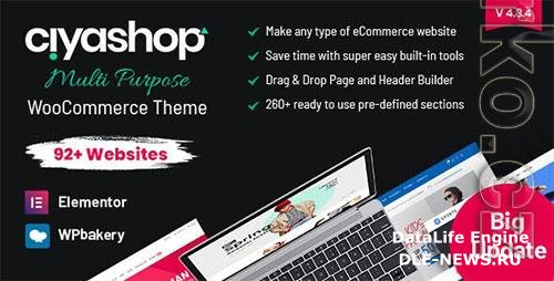 ThemeForest - CiyaShop v4.8.4 - Responsive Multi-Purpose WooCommerce WordPress Theme - 22055376 - NULLED