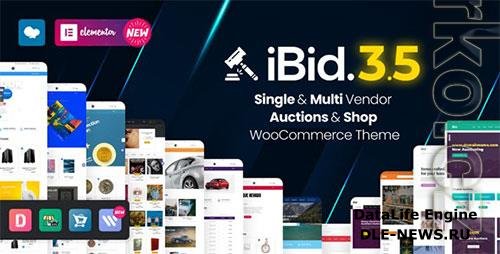 ThemeForest - iBid v3.5.4 - Multi Vendor Auctions WooCommerce Theme - 24923136