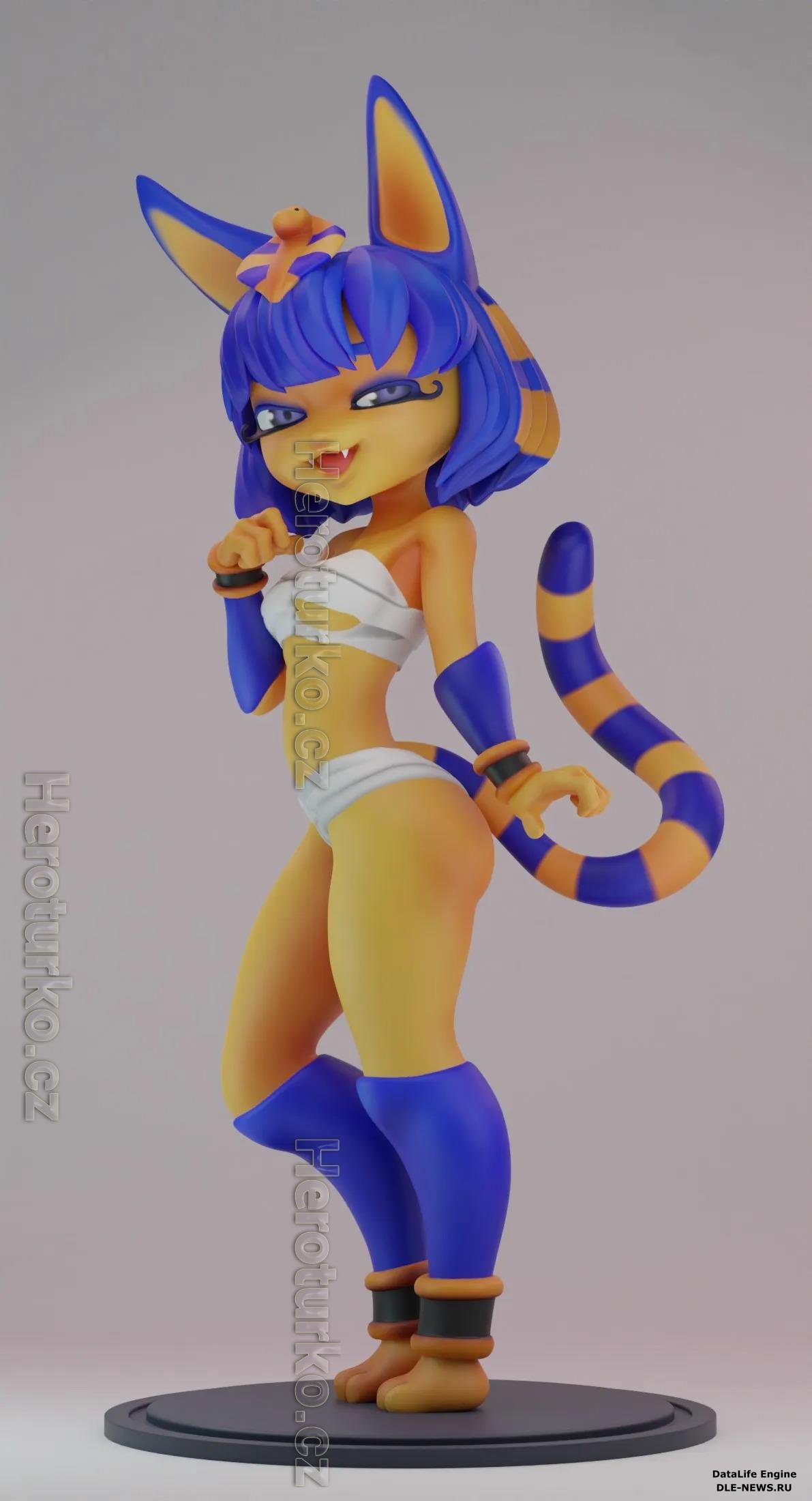 Rubim Mesugaki Ankha 3D Print Model