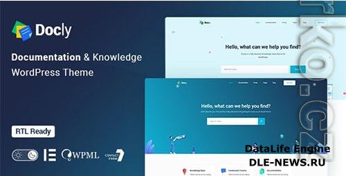 ThemeForest - Docly v2.0.0 - Documentation And Knowledge Base WordPress Theme with bbPress Helpdesk Forum - 26885280 - NULLED