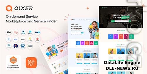 Qixer v1.2.1 - Multi-Vendor On demand Service Marketplace and Service Finder