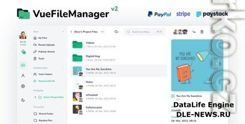 Vue File Manager with Laravel v2.2.0.2 - 25815986