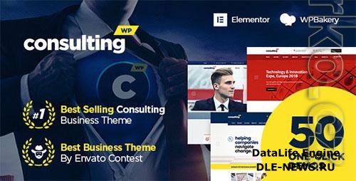 ThemeForest - Consulting v6.3.1 - Business, Finance WordPress Theme - 14740561