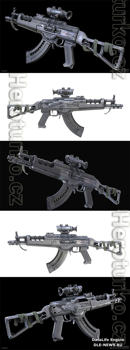 AK-ULTRA 3D Model