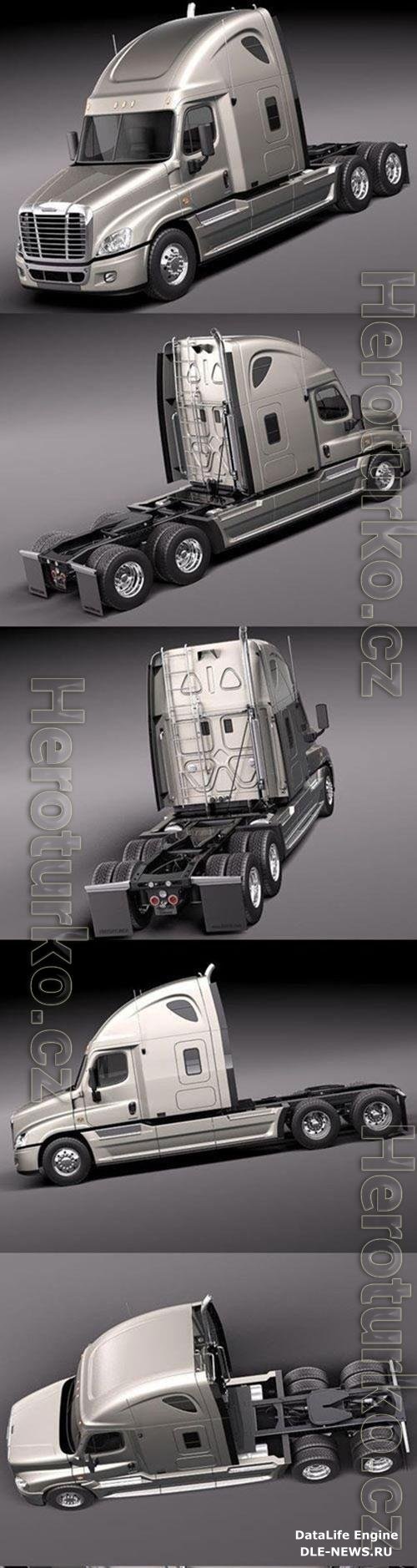 Freightliner Cascadia 2011 3D Model