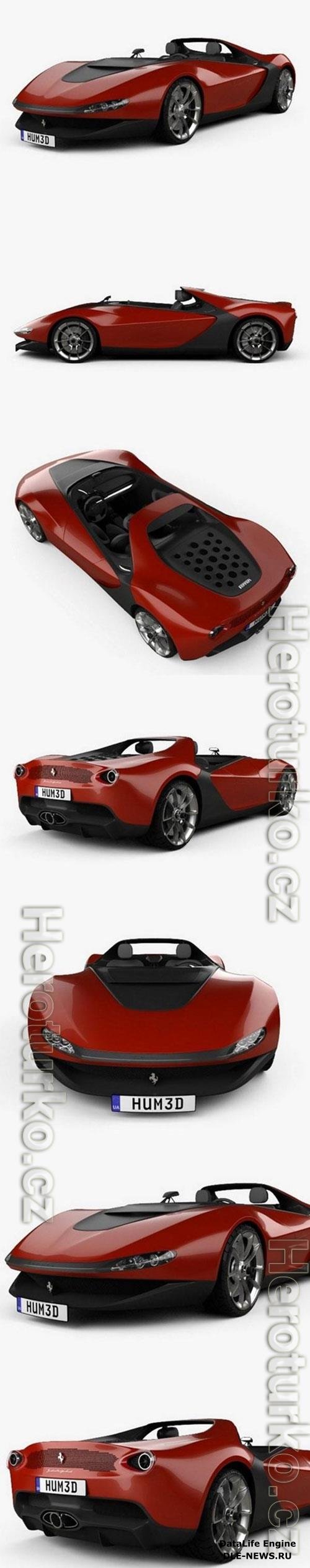 Ferrari Pininfarina Sergio 2013 3D Model