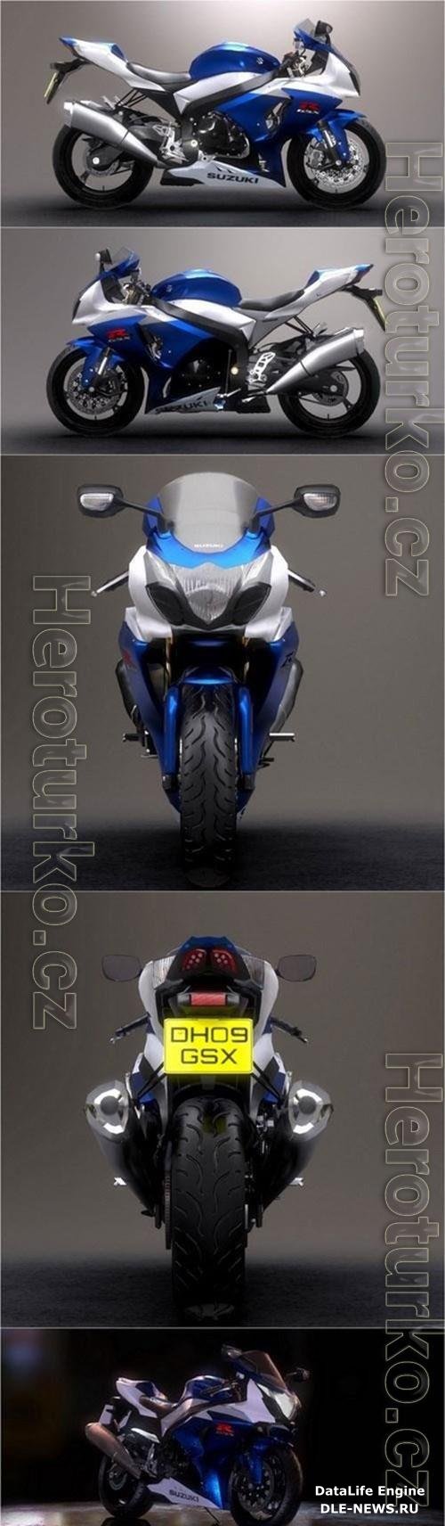 Suzuki GSX-R1000 3D Model