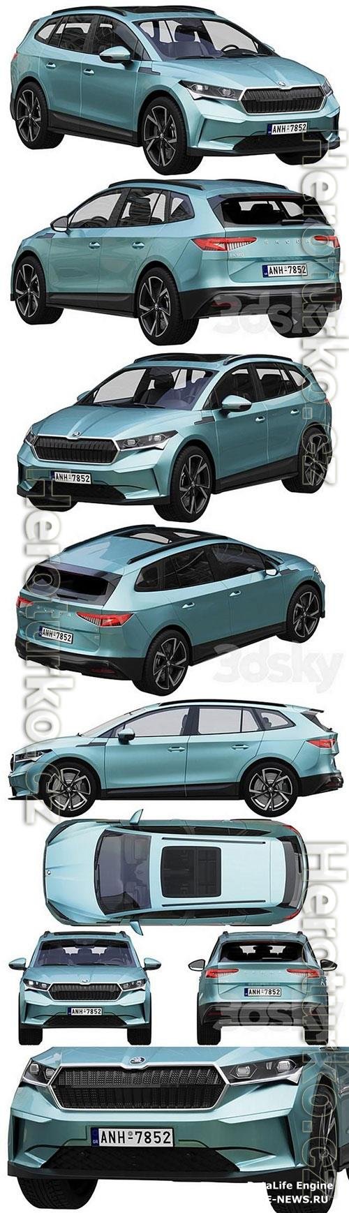 SKODA ENYAQ iV 3D Model