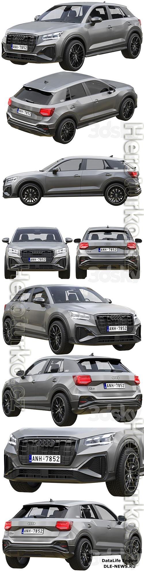 Audi Q2 2021 3D Model