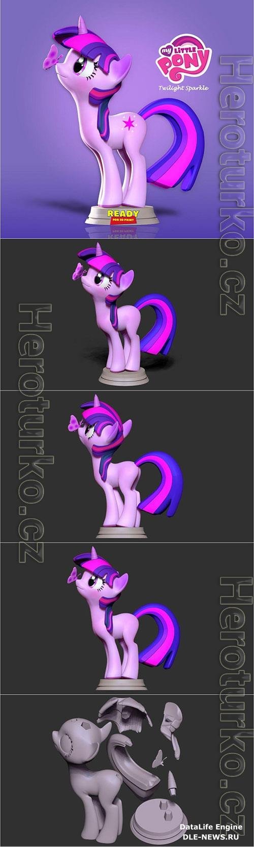 Twilight Sparkle 3D Print Model