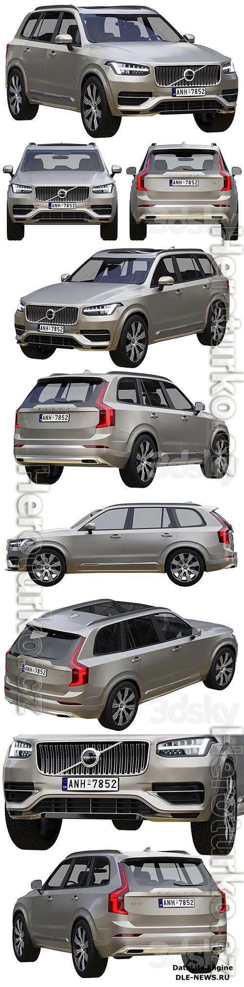 Volvo XC90 3D Model