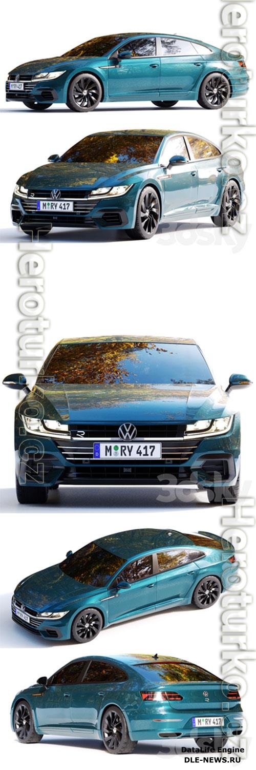 Volkswagen Arteon 2021 R-line 3D Model