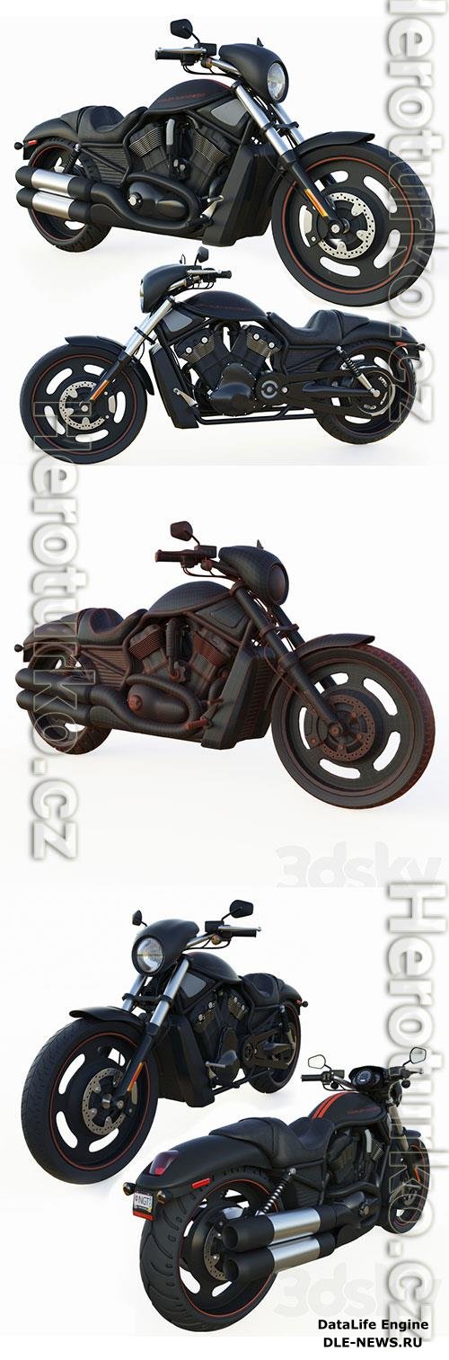 Harley-davidson night rod 3D Model