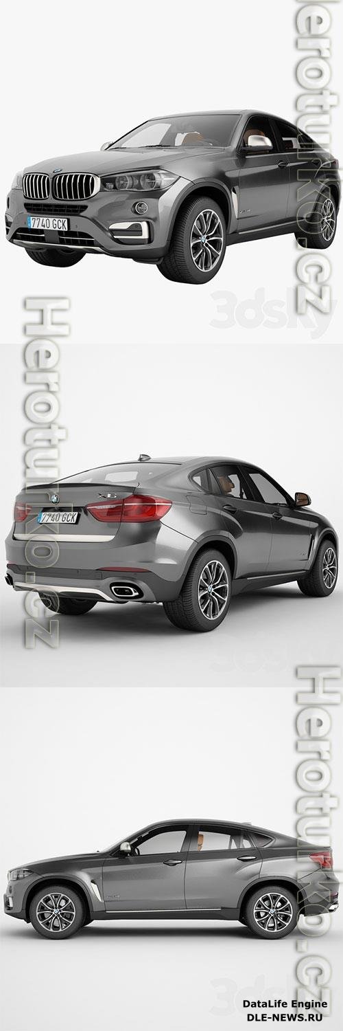 BMW X6 xDrive50i 3D Model