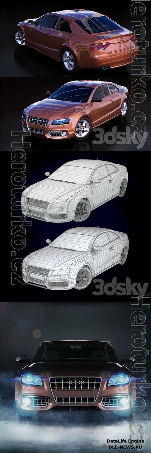 Audi A5 3D Model