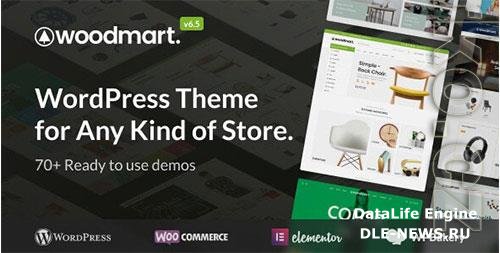 ThemeForest - WoodMart v6.5.2 - Responsive WooCommerce WordPress Theme - 20264492 - NULLED