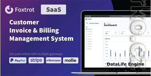 CodeCanyon - Foxtrot SaaS v1.0.9 - Customer, Invoice and Expense Management System - 29916758