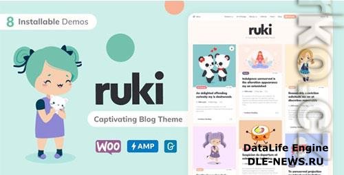 ThemeForest - Ruki v1.3.1 - A Captivating Personal Blog Theme - 27250346