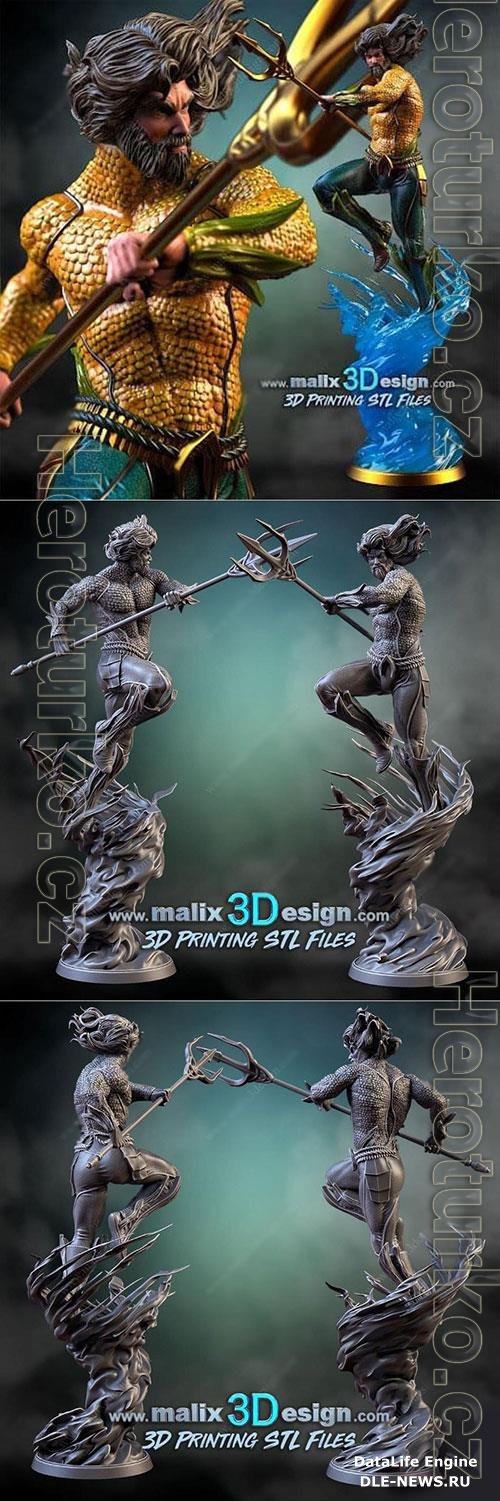Aquaman 3D Print Model
