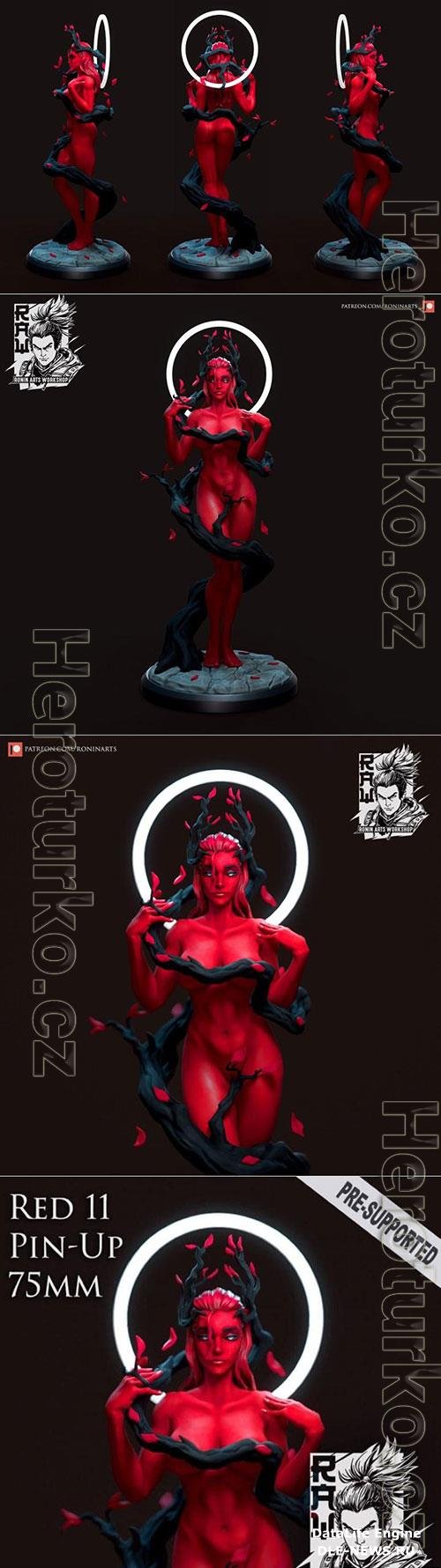 Red 11 3D Print Model