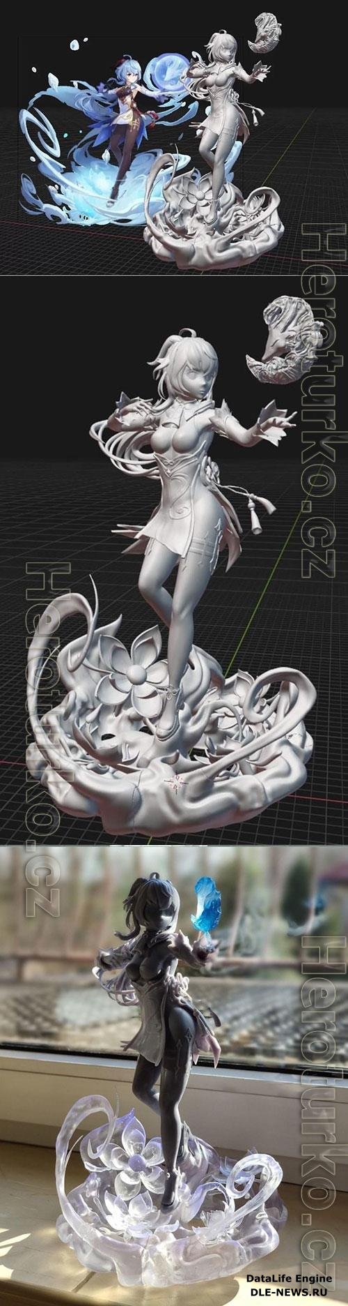 Ganyu - Genshin Impact 3D Print Model