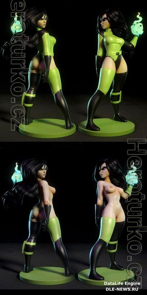 Shego - Kim Possible 3D Print Model