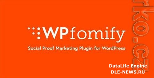 WPfomify v2.2.6 - Social Proof Plugin for WordPress + Add-Ons