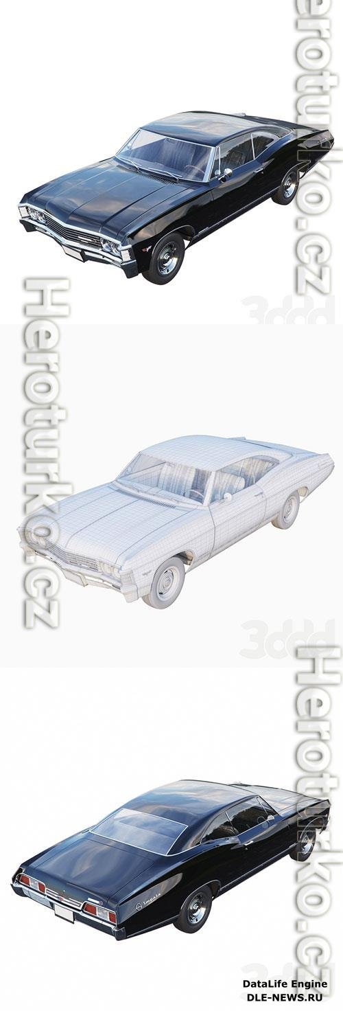 Chevrolet impala 67 3D Model