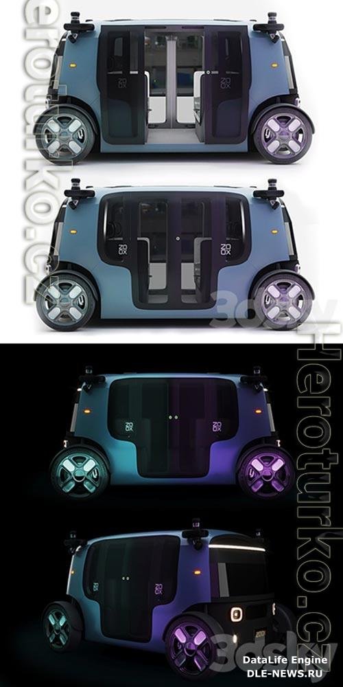 Zoox Smart Car 3D Model