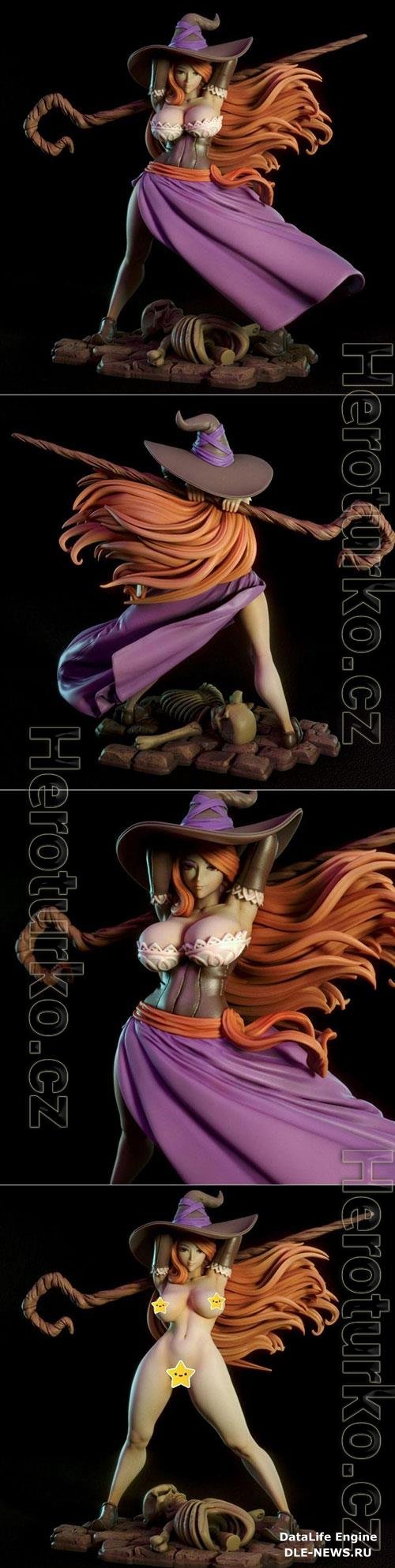 Sorceress 3D Print Model