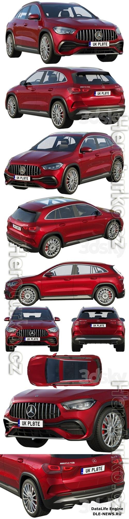 Mercedes-AMG GLA 35 4MATIC 2020 3D Model