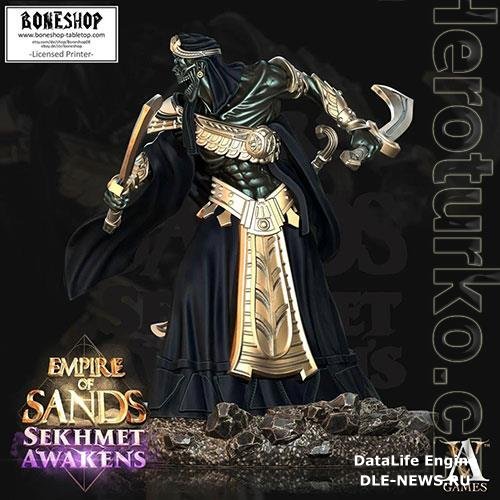 Sekhmet Awakens Sandmancer Aristocrat 4 3D Print Model