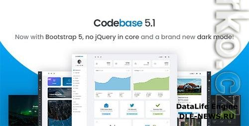 ThemeForest - Codebase v5.1 - Bootstrap 4 Admin Dashboard Template & Laravel 7 Starter Kit - 20289243