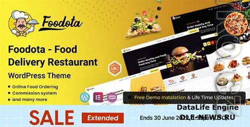 ThemeForest - Foodota v1.0.8 - Online Food Delivery WordPress Theme - 31808524