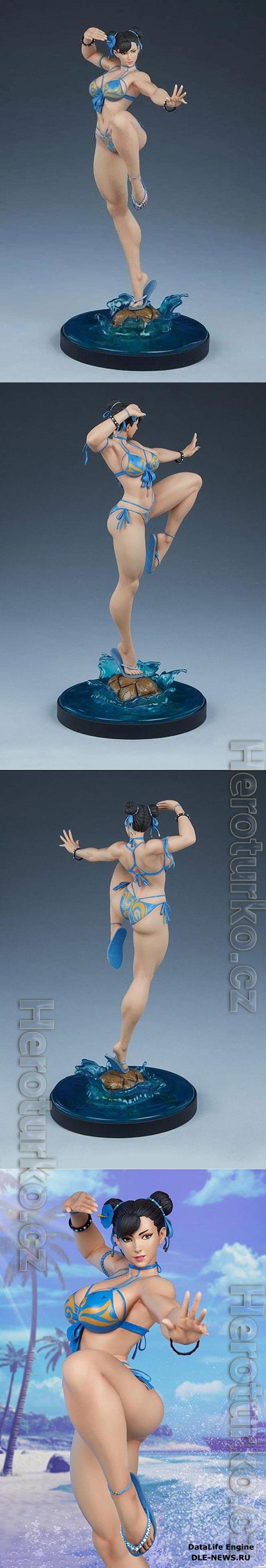 Chun Li 3D Print Model